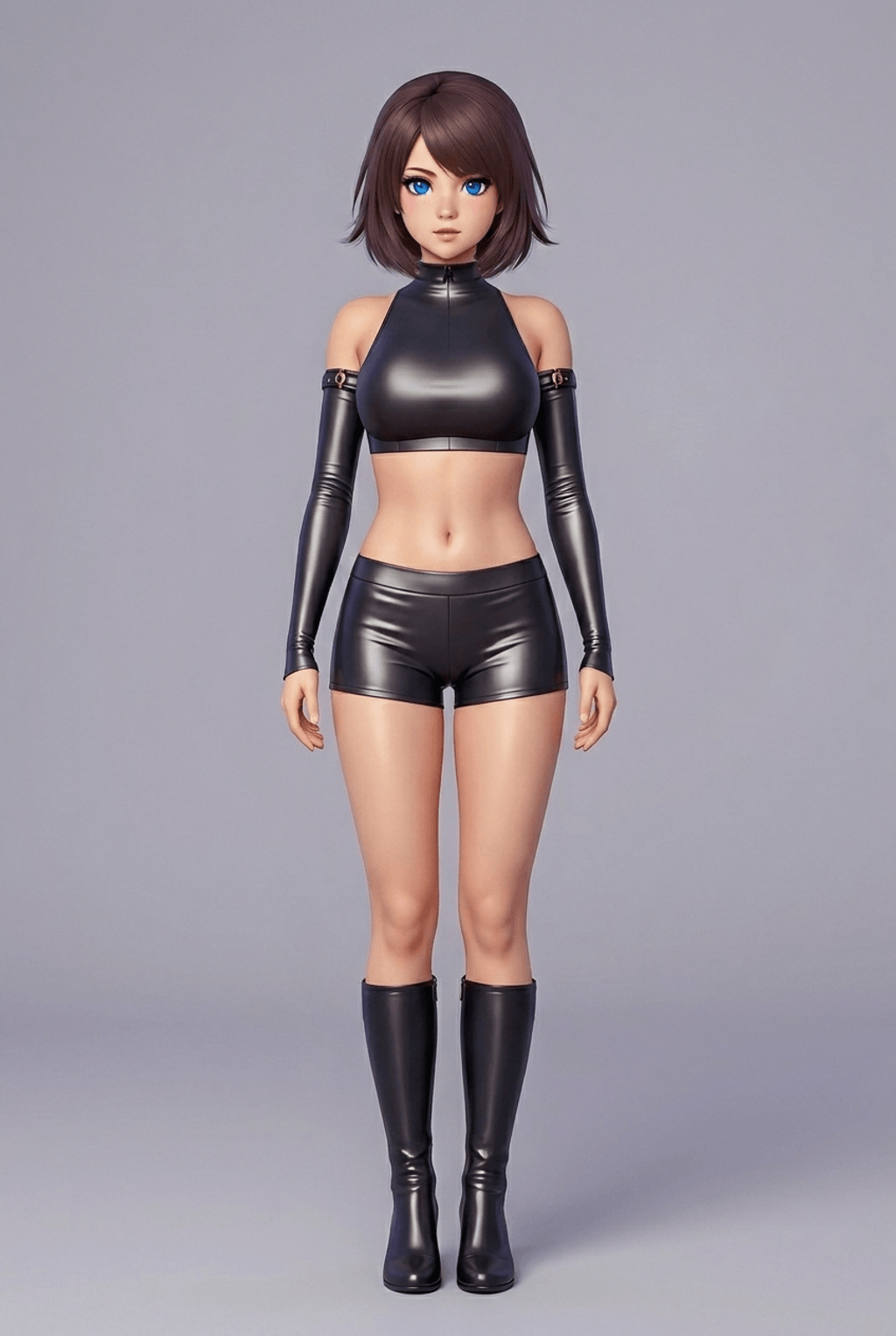Anime Art - Female Friend Bot - STL File