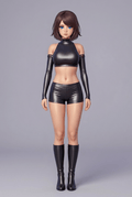 Anime Art - Female Friend Bot - STL File