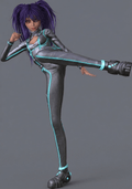Anime Art - High Kick Wonder - STL File