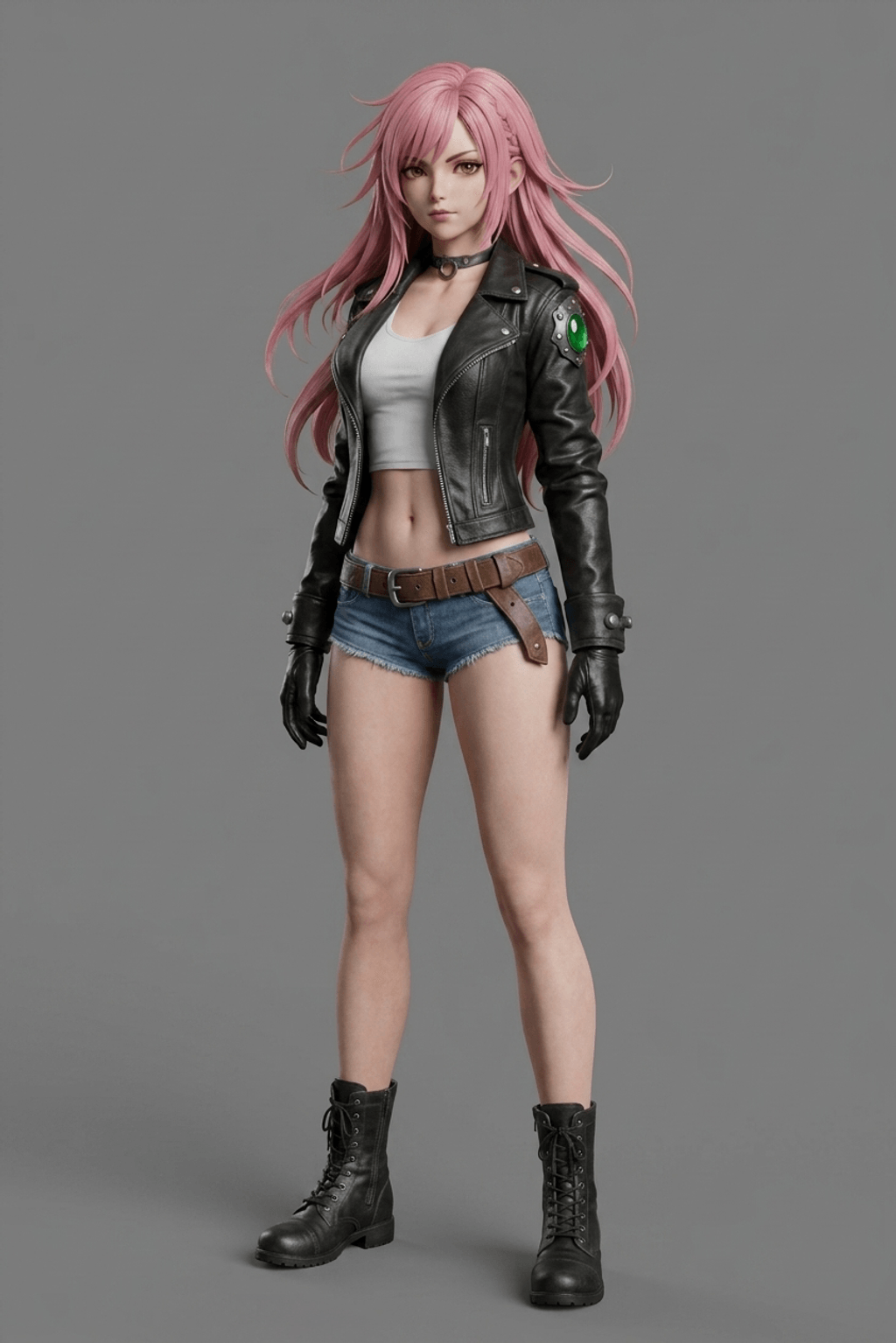 Anime Art - Standing Hot - STL File