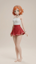 Anime Art - Strawberry Blonde - STL File