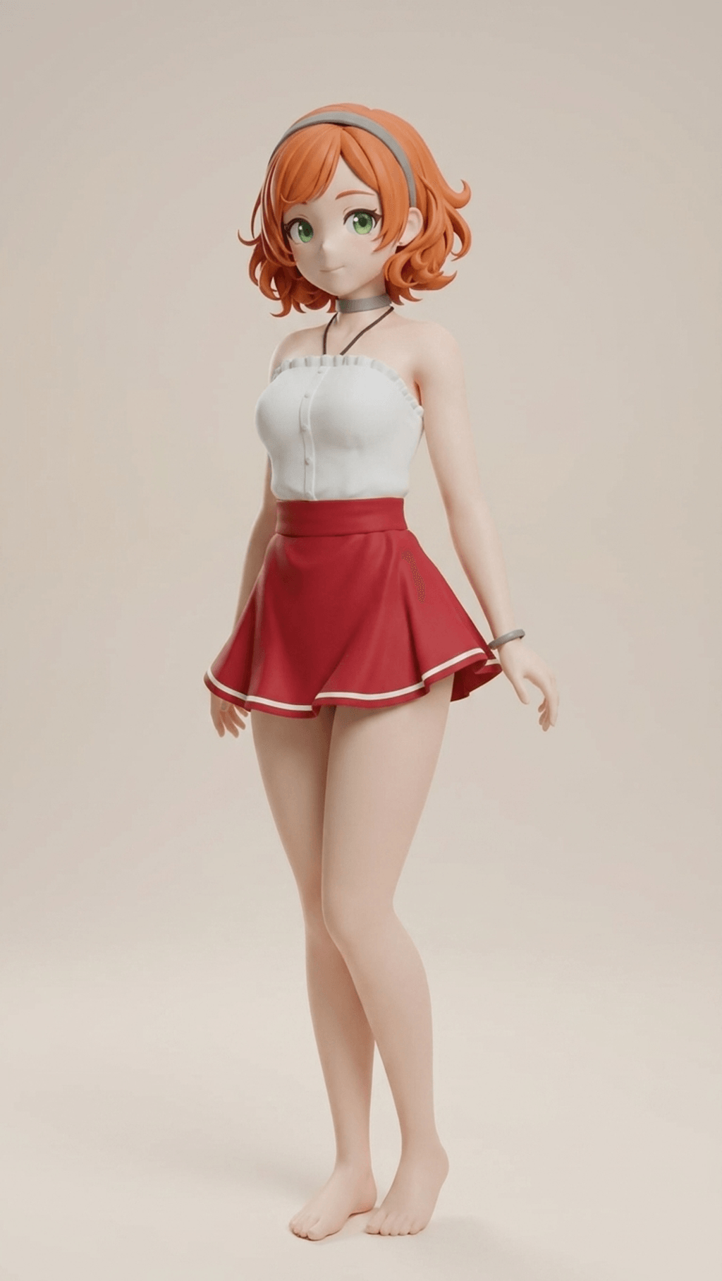 Anime Art - Strawberry Blonde - STL File