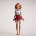 Anime Art - Strawberry Blonde Delight - STL File