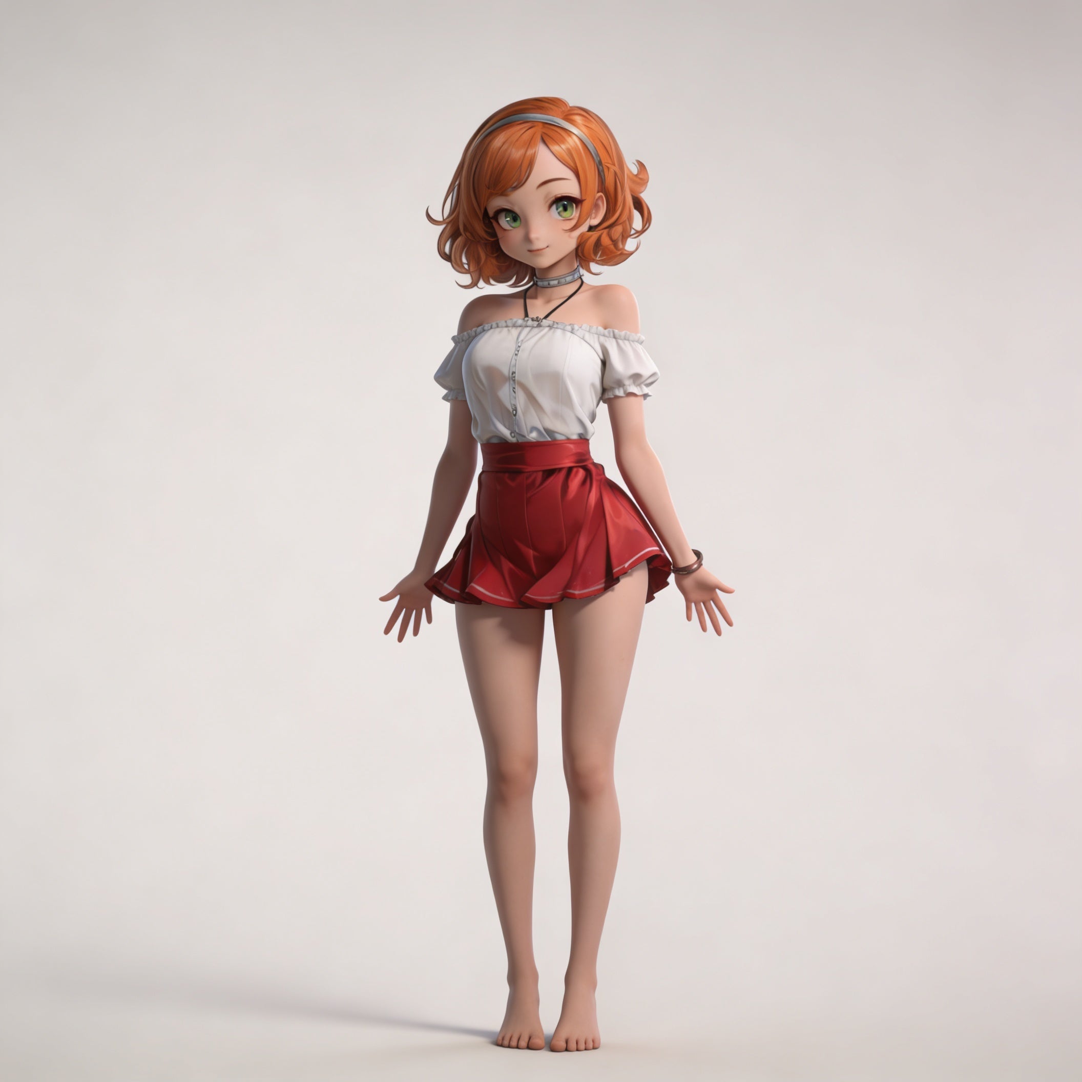 Anime Art - Strawberry Blonde Delight - STL File