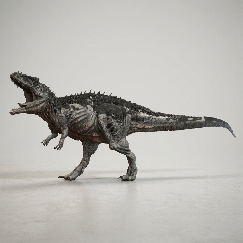 Dinosaur Art - Acrocanthosaurus - STL File