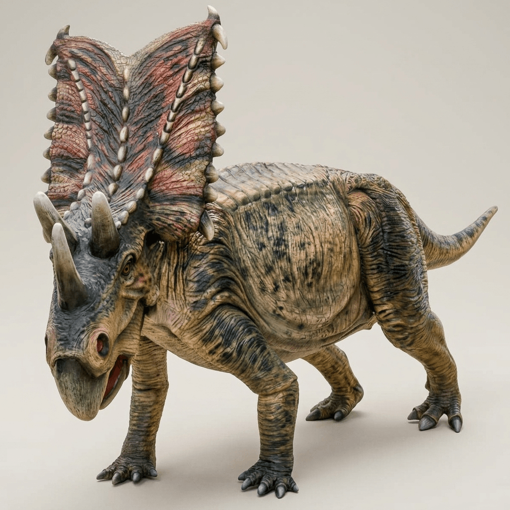 Dinosaur Art - Chasmosaurus - STL File