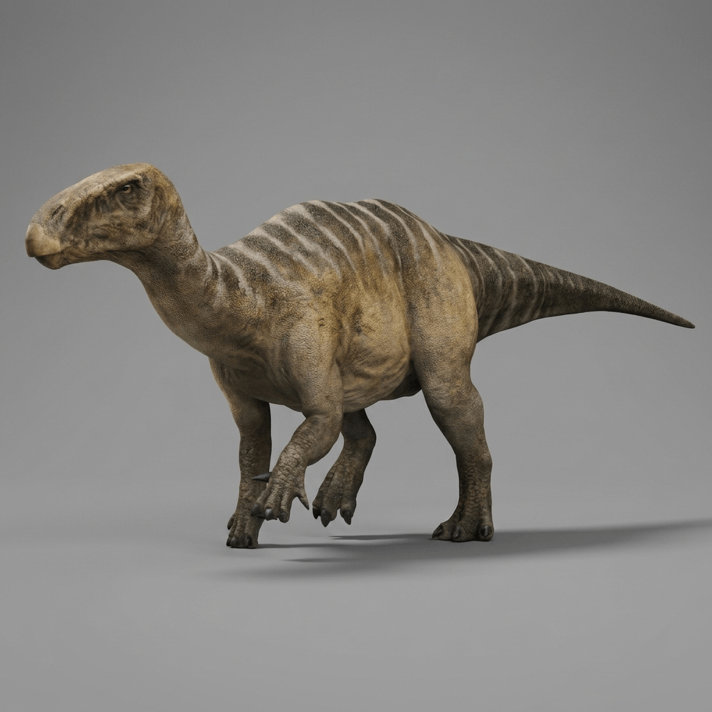 Dinosaur Art - Iguanodon - STL File