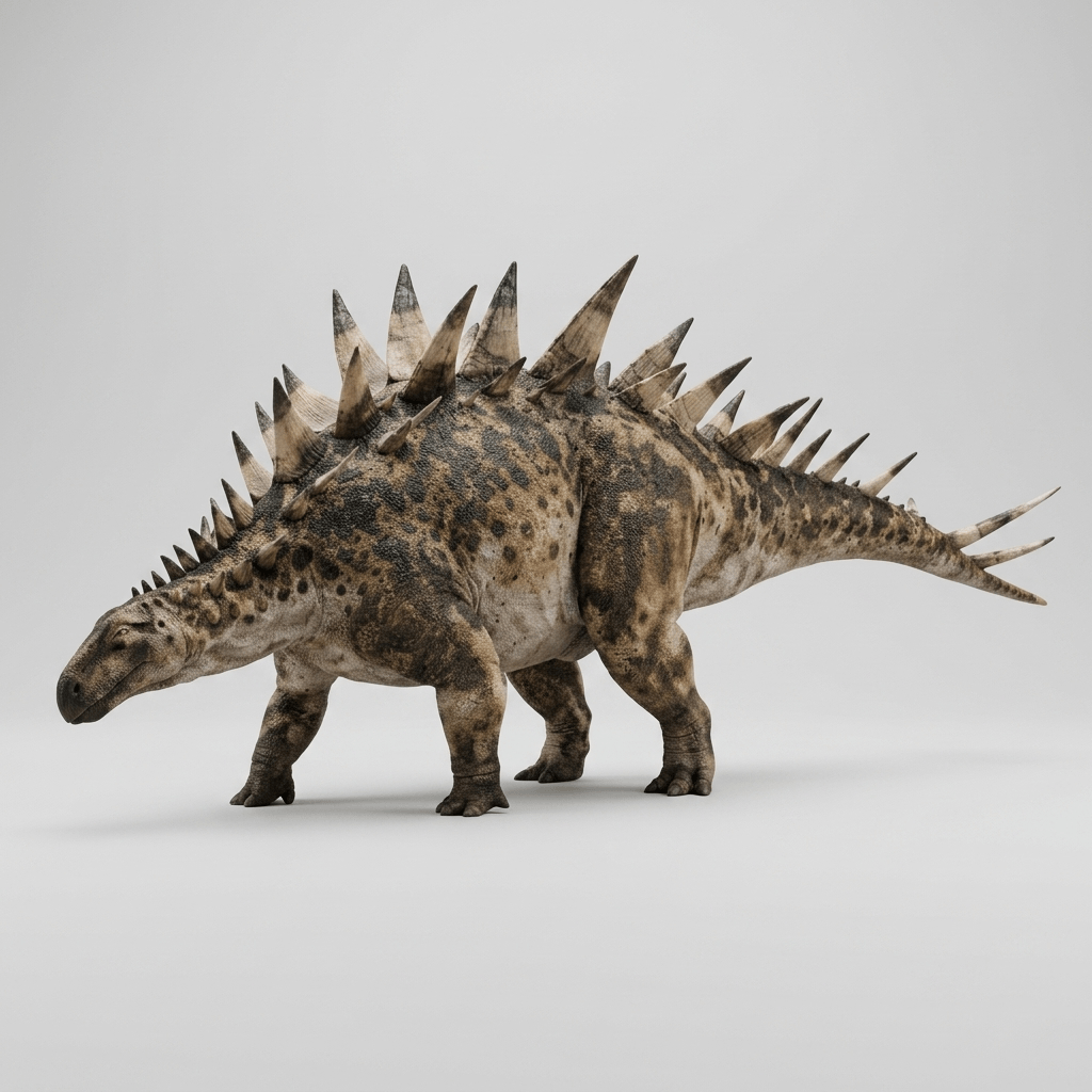 Dinosaur Art - Kentrosaurus - STL File
