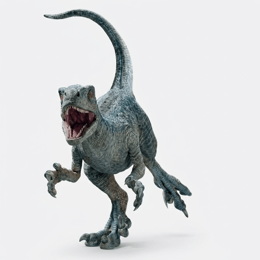 Dinosaur Art - Velociraptor - STL File
