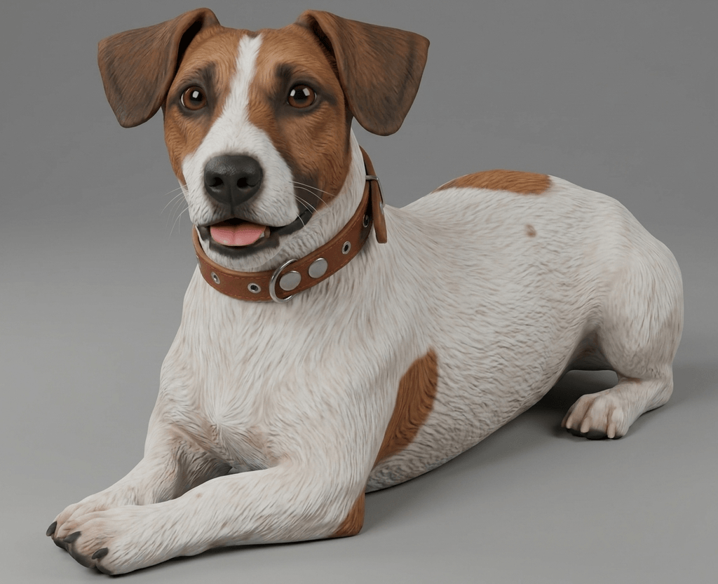 Dog Art - Jack Russell Terrier - STL File