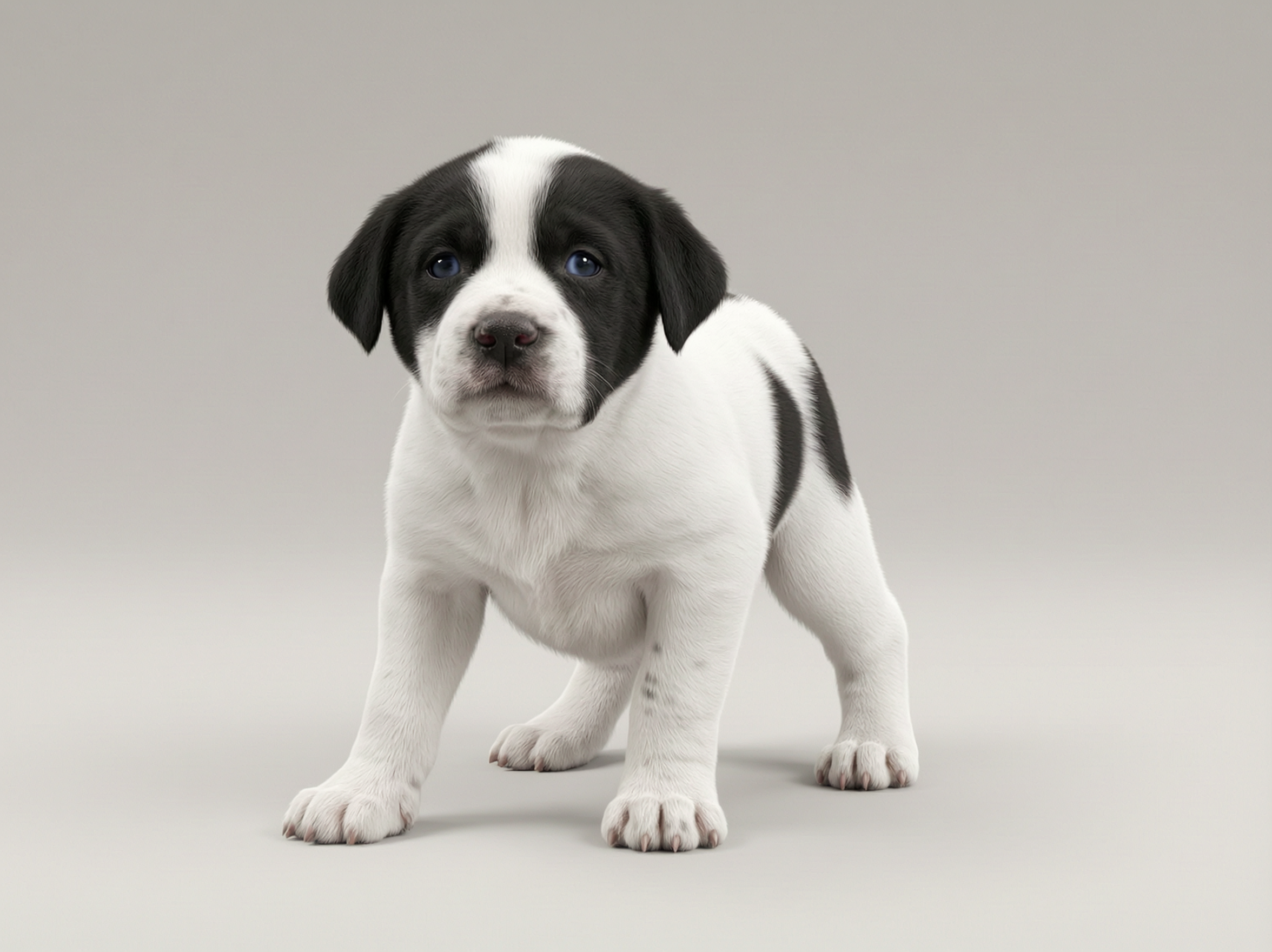 Dog Art - Mixed-Breed Puppy - STL File
