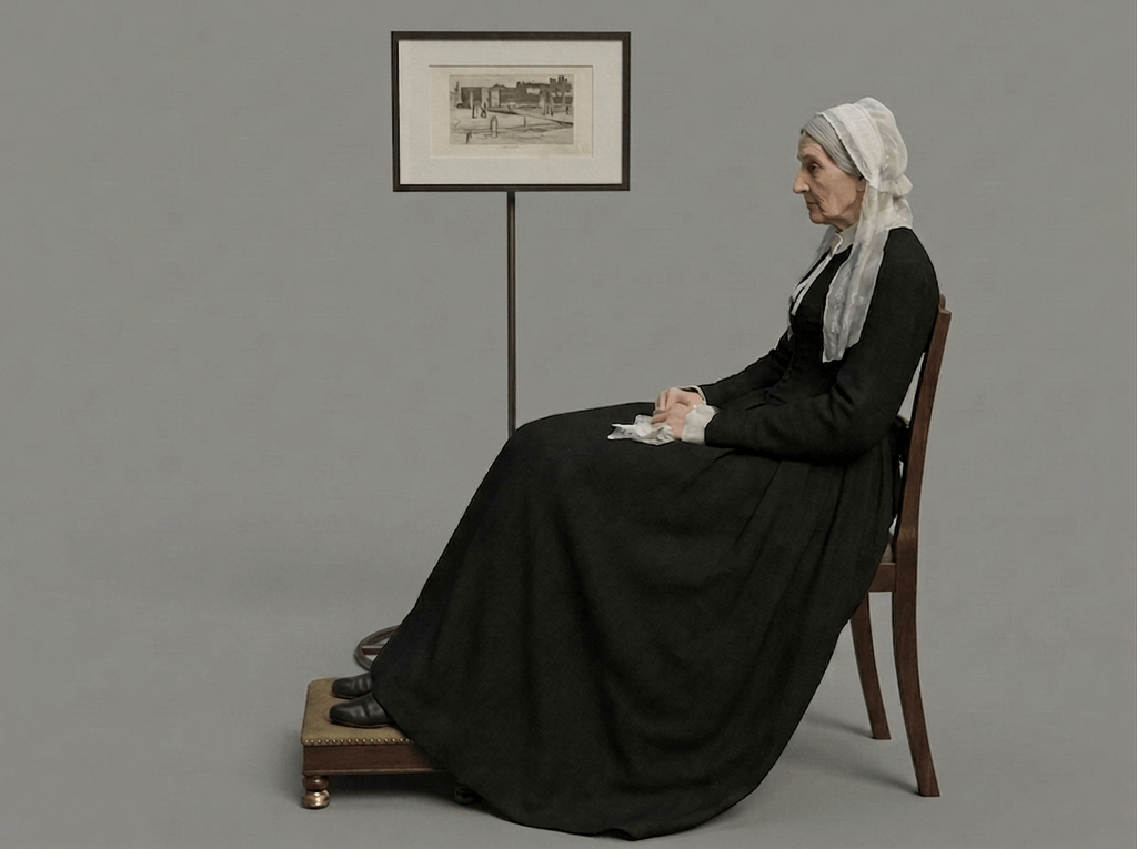 Famous Art - Whistler's Mother - Whistler's Mother - James McNeill Whistler - 1871 - STL File