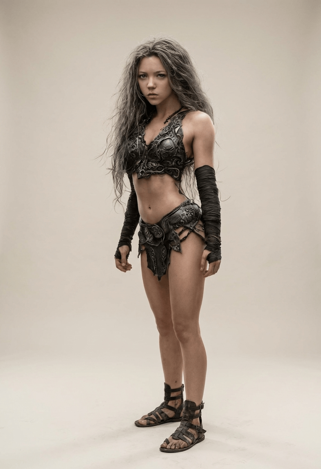 Fantasy Art - Barbarian Temptress - STL File