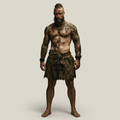 Fantasy Art - Barbarians - Guthere the Mighty - STL File