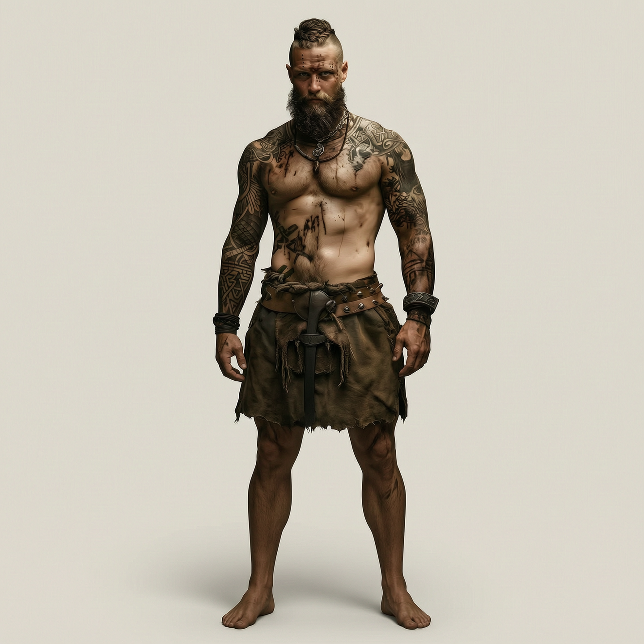 Fantasy Art - Barbarians - Guthere the Mighty - STL File