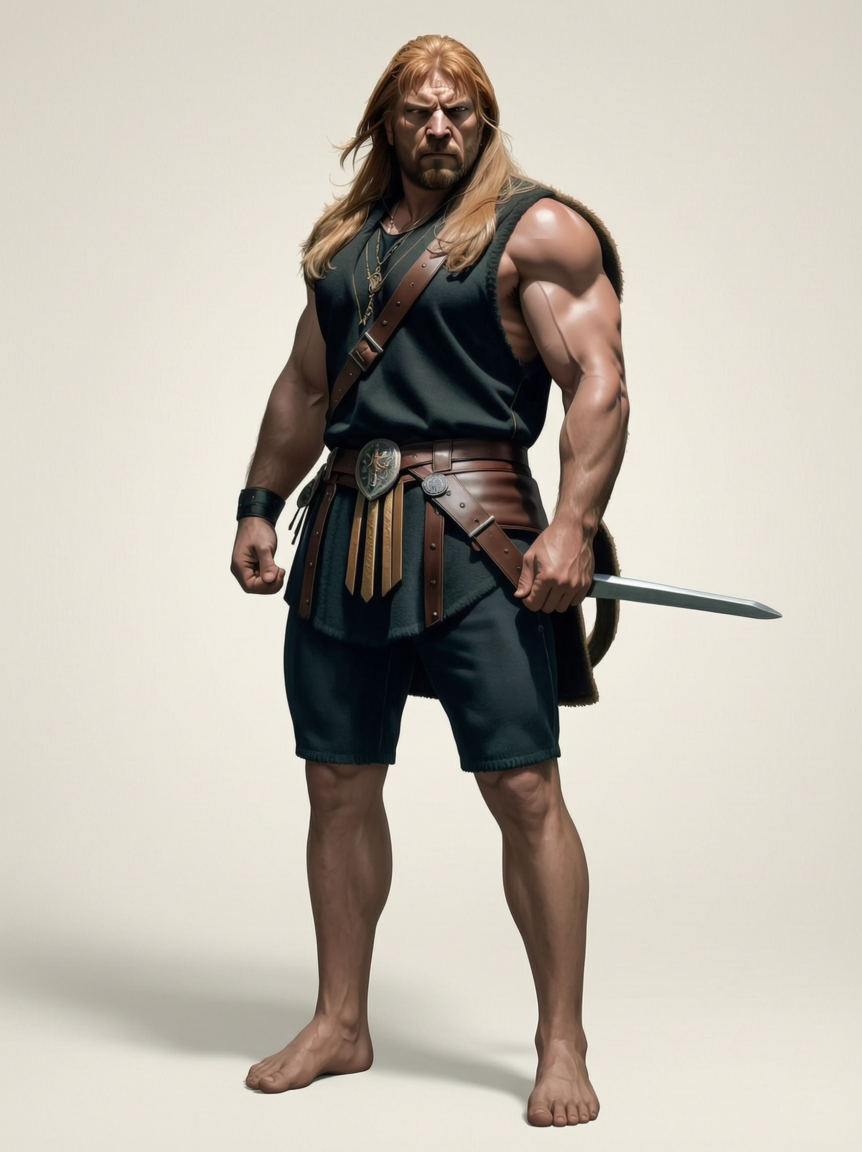 Fantasy Art - Barbarians - Sentrud of Bethany - STL File