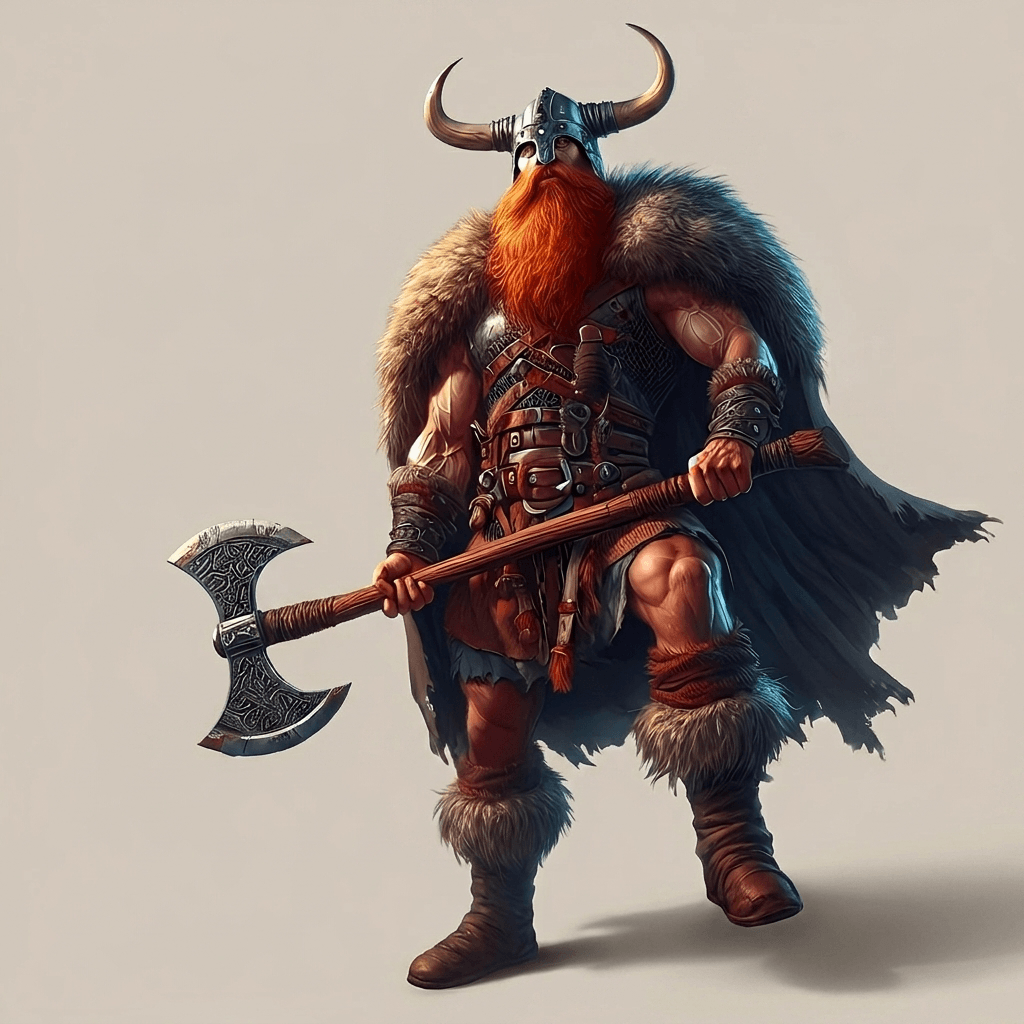Fantasy Art - Barbarins - Leganthal the Betrayer - STL File