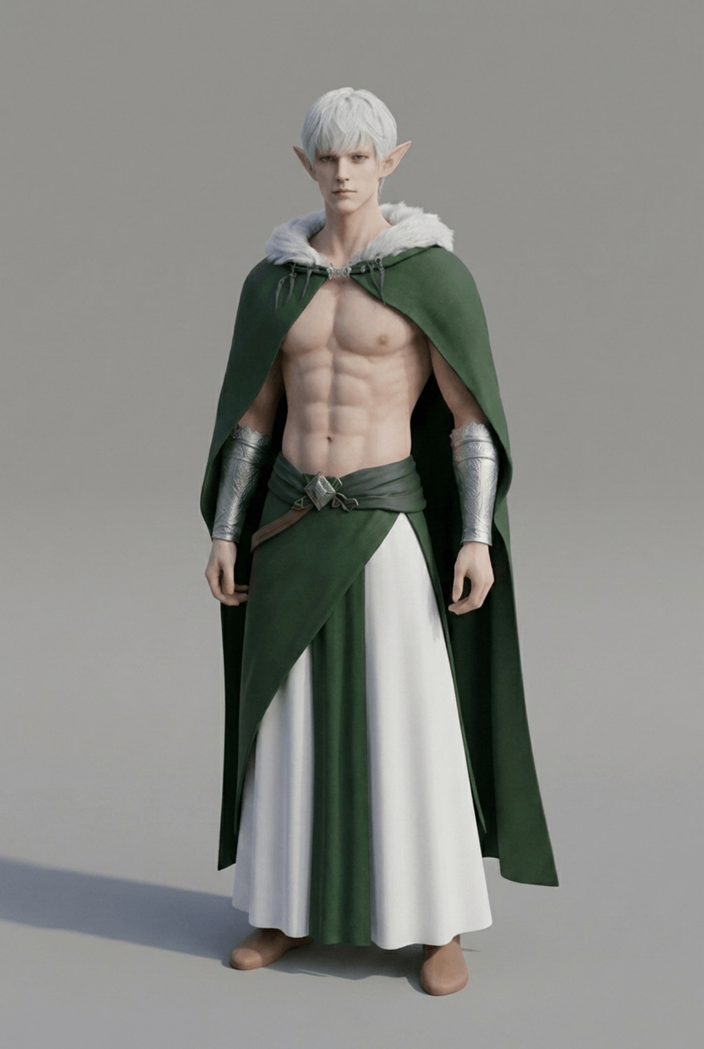 Fantasy Art - Elven Seer - STL File