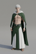 Fantasy Art - Elven Seer - STL File