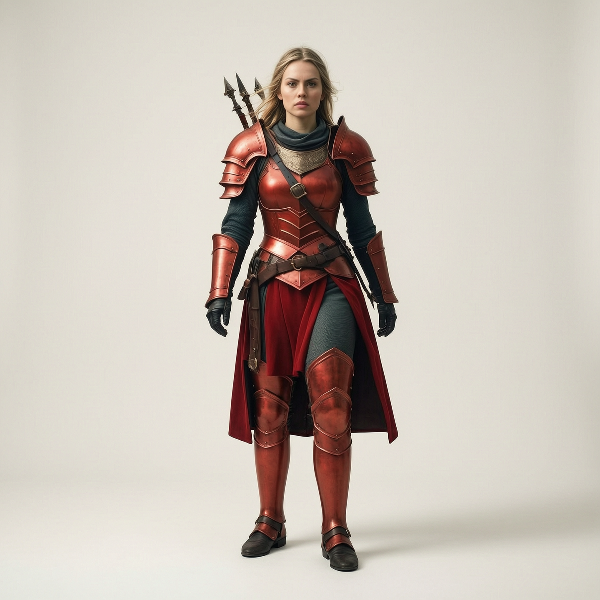 Fantasy Art - Female Archer - STL File