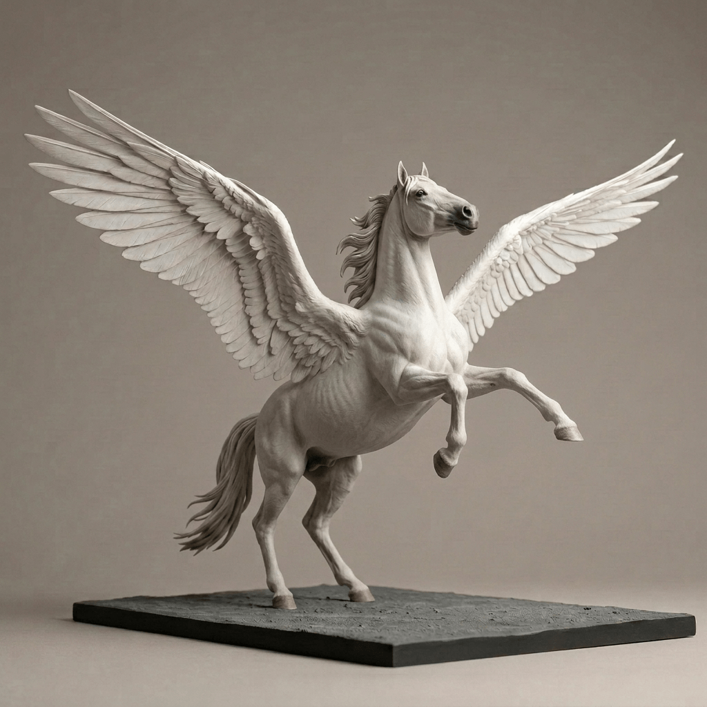Fantasy Art - Pegasus- STL File