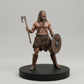 Fantasy Art-Barbarian Warrior - Ulriar - STL File