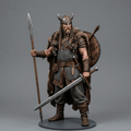 Fantasy Art - Viking Warrior - STL File