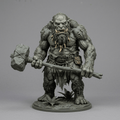 Fantasy Art - Woodland Troll - STL File