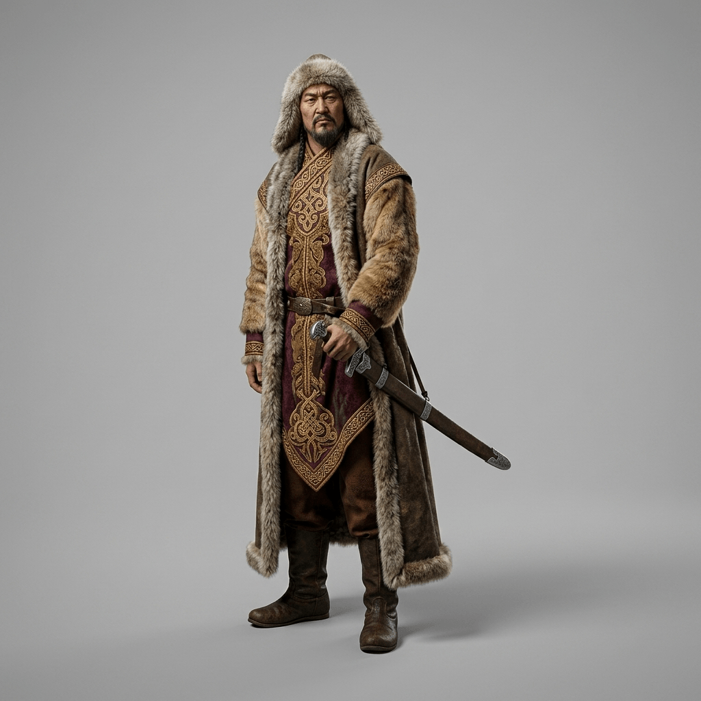 Historic Figures - Genghis Khan - STL File