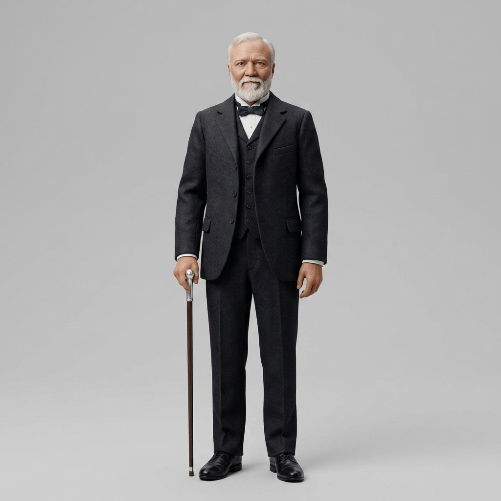 Historical Figures - Andrew Carnegie - STL File
