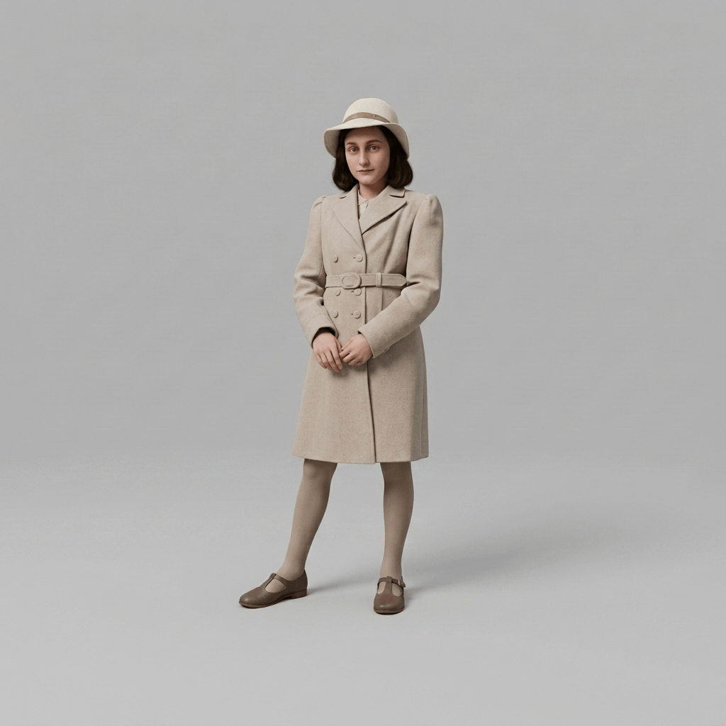 Historical Figures - Anne Frank - STL File