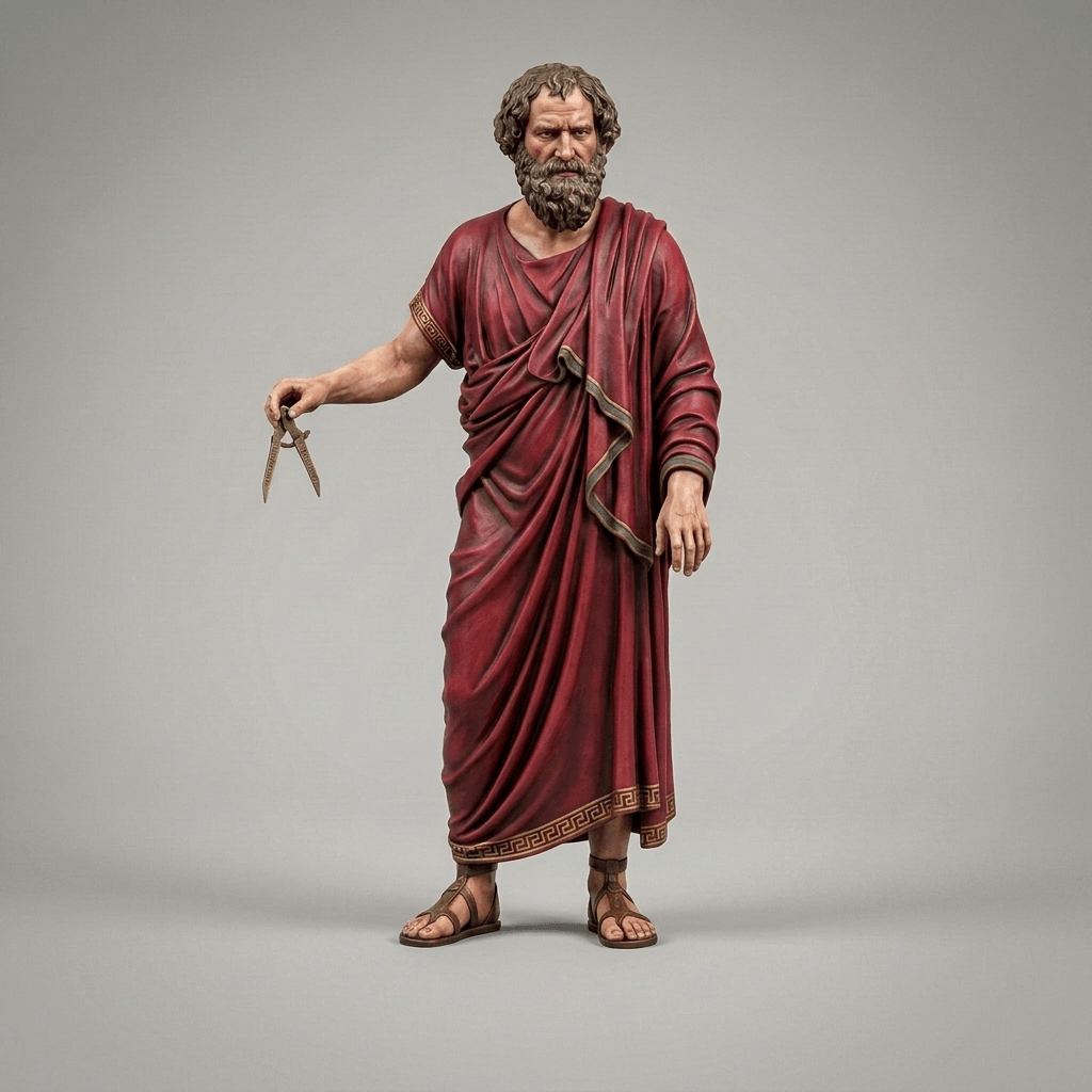 Historical Figures - Archimedes - STL File