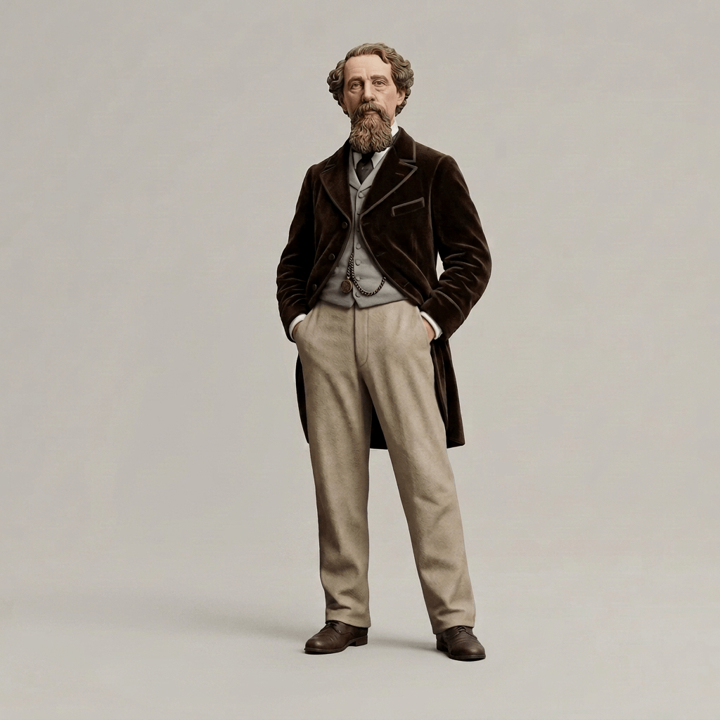 Historical Figures - Charles Dickens - STL File