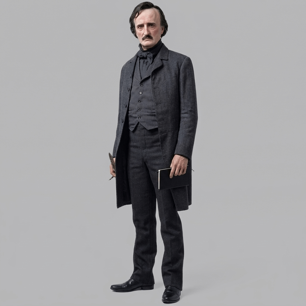 Historical Figures - Edgar Allan Poe - STL File