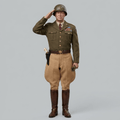 Historical Figures - General George S. Patton - STL File