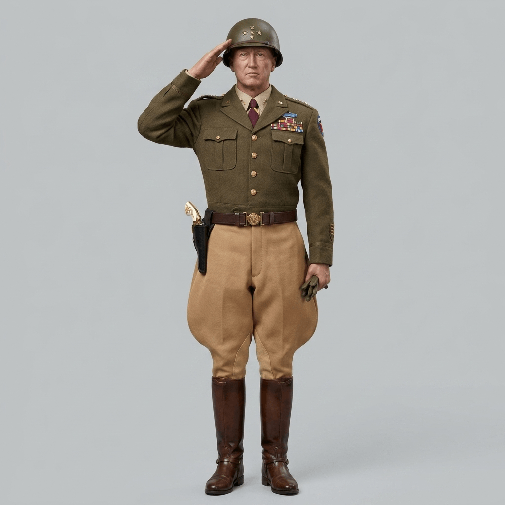 Historical Figures - General George S. Patton - STL File