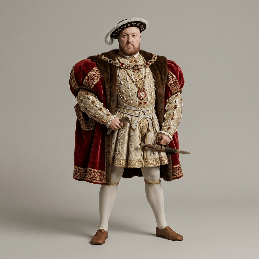 Historical Figures - Henry VIII - STL File