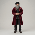 Historical Figures - Leonardo Da Vinci - STL File