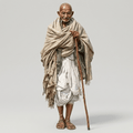 Historical Figures - Mahatma Gandhi - STL File