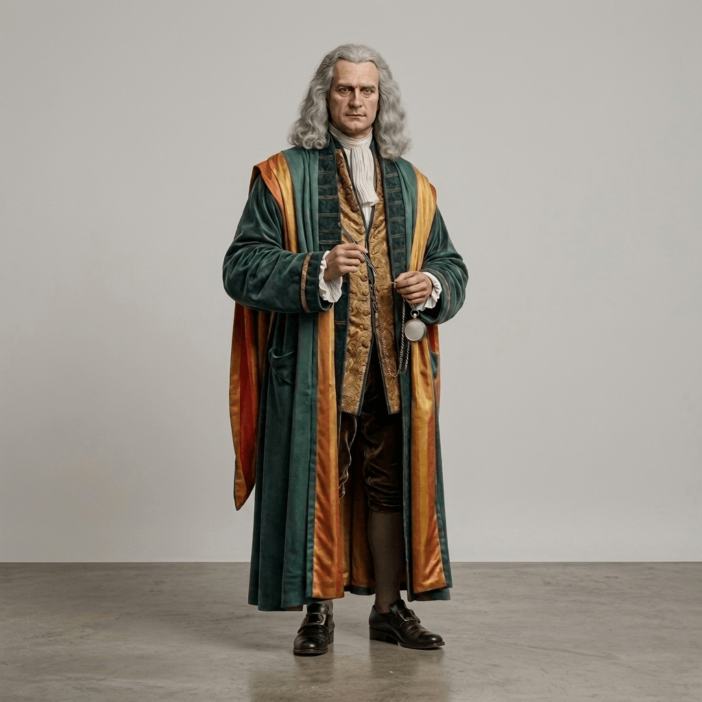 Historical Figures - Sir Isaac Newton - STL File