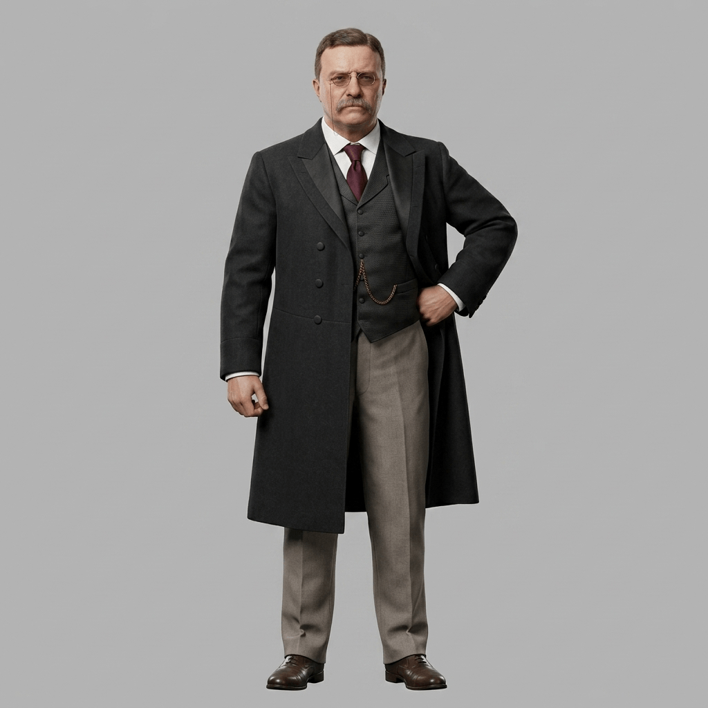 Historical Figures - Theodore Roosevelt - STL File