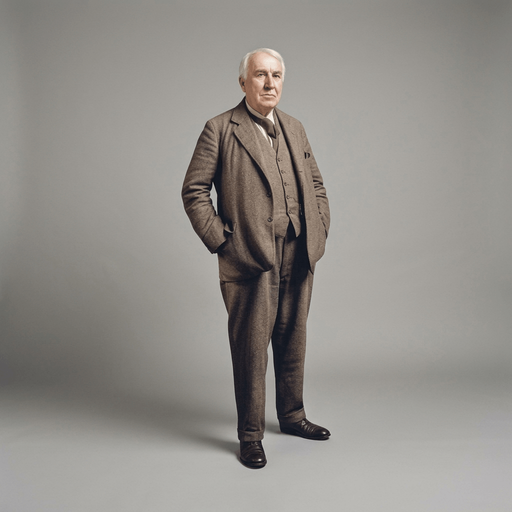 Historical Figures - Thomas Edison - STL File