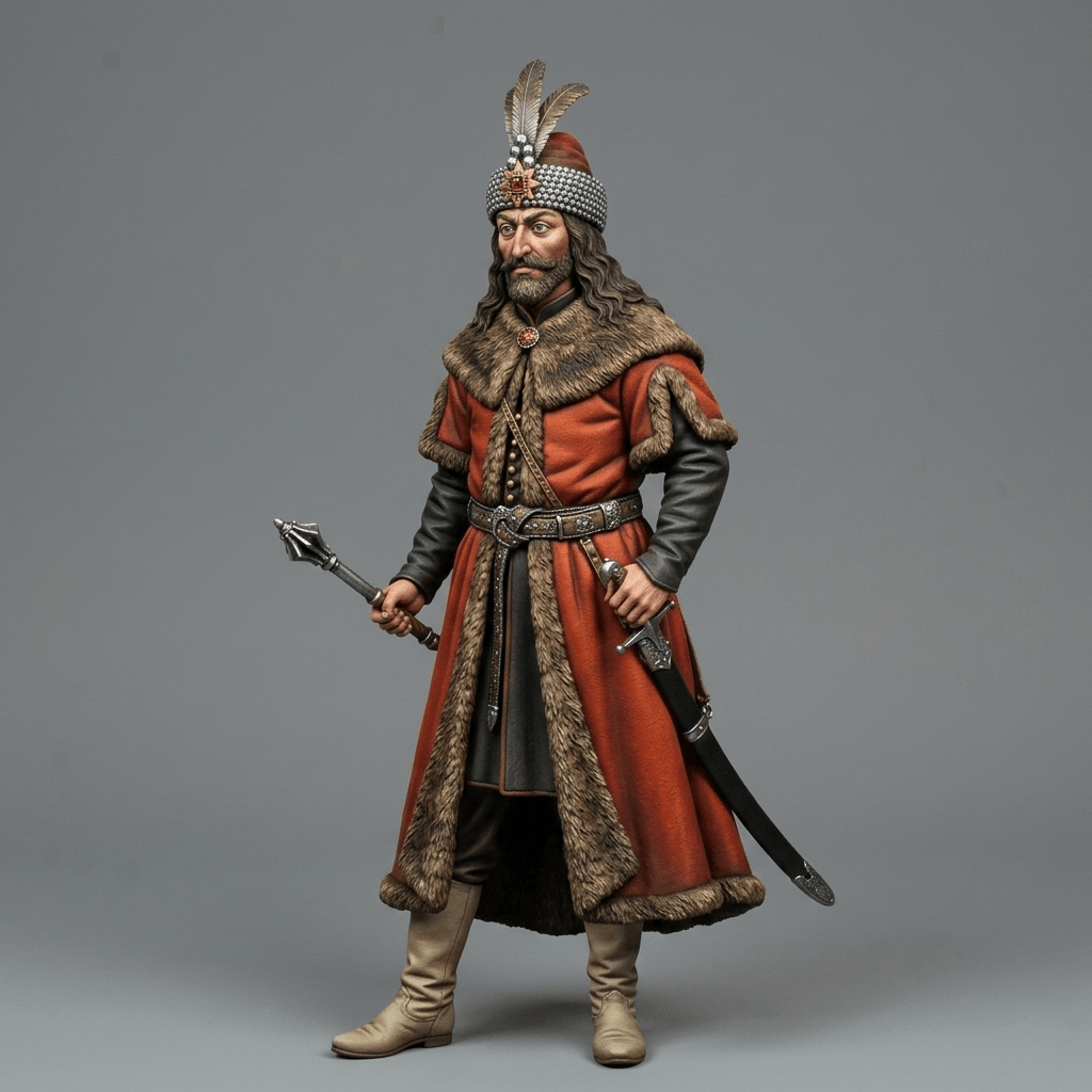 Historical Figures - Vlad the Impaler - STL File