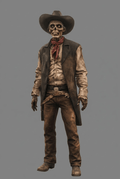 Horror Art - Cowboy Zombie - STL File
