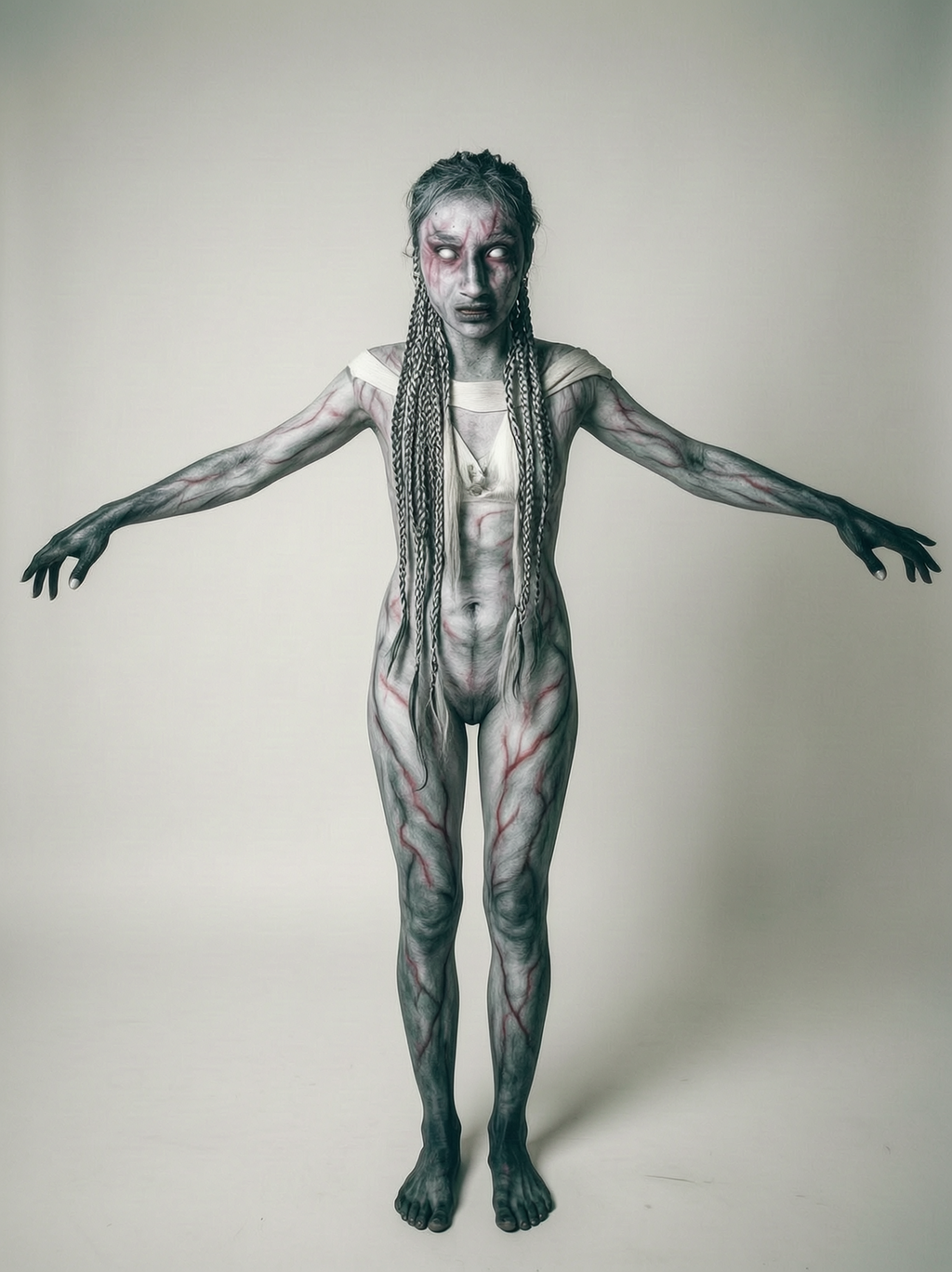 Horror Art - Female Wraith - STL File