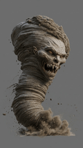 Horror Art - Killer Tornado - STL File