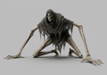 Horror Art - Long Arm Wraith Crouching - STL File