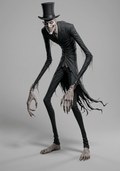 Horror Art - Long Arm Wraith Top Hat- STL File