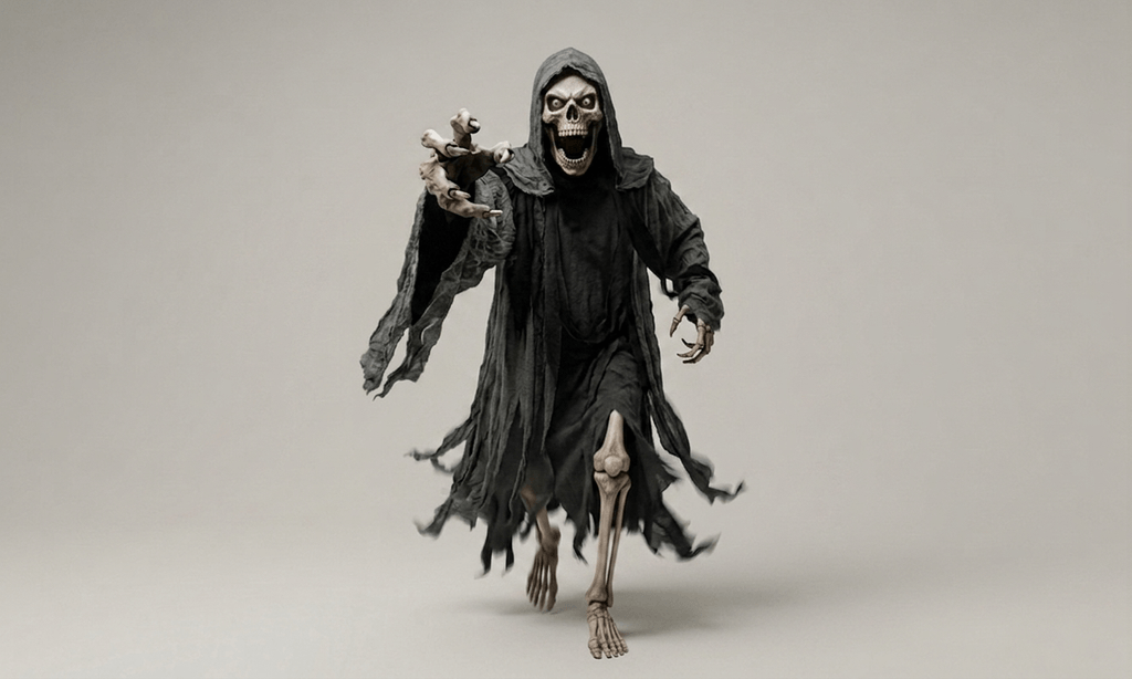 Horror Art - Maniacal Wraith Running - STL File