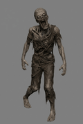 Horror Art - Screaming Zombie - STL File